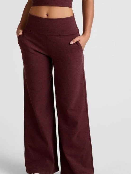 Beyond Yoga Pants - Beyond Yoga Spacedye Laid Back Wide Leg 26" Pants  Size Meduim